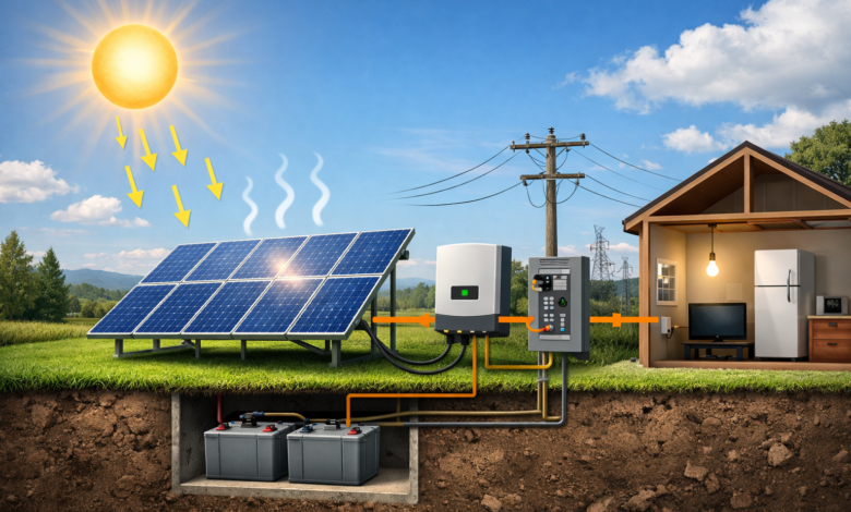 Cómo funcionan los paneles solares