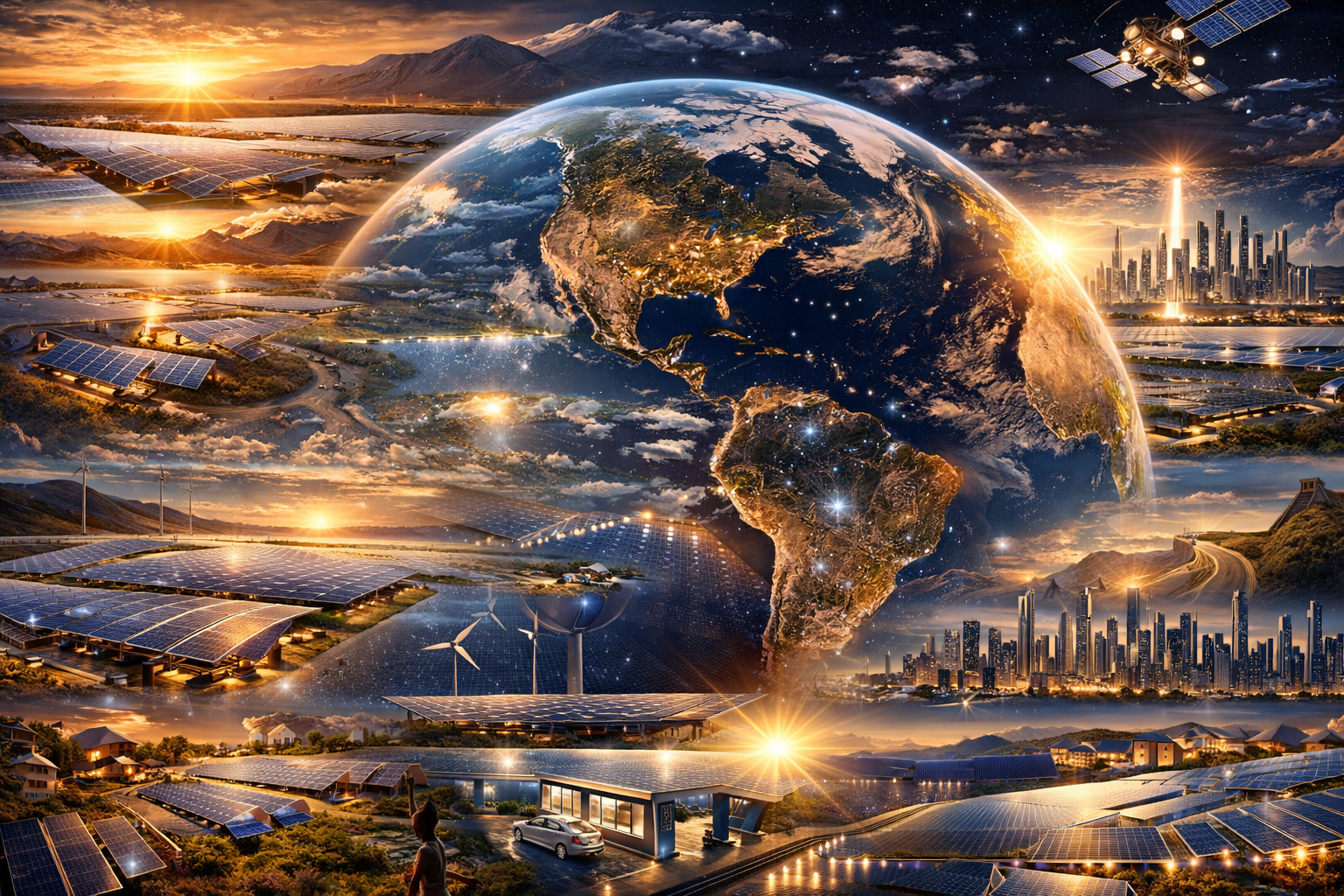 Energía solar en el mundo
