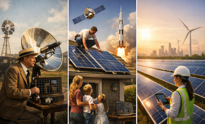 Historia de la energía solar