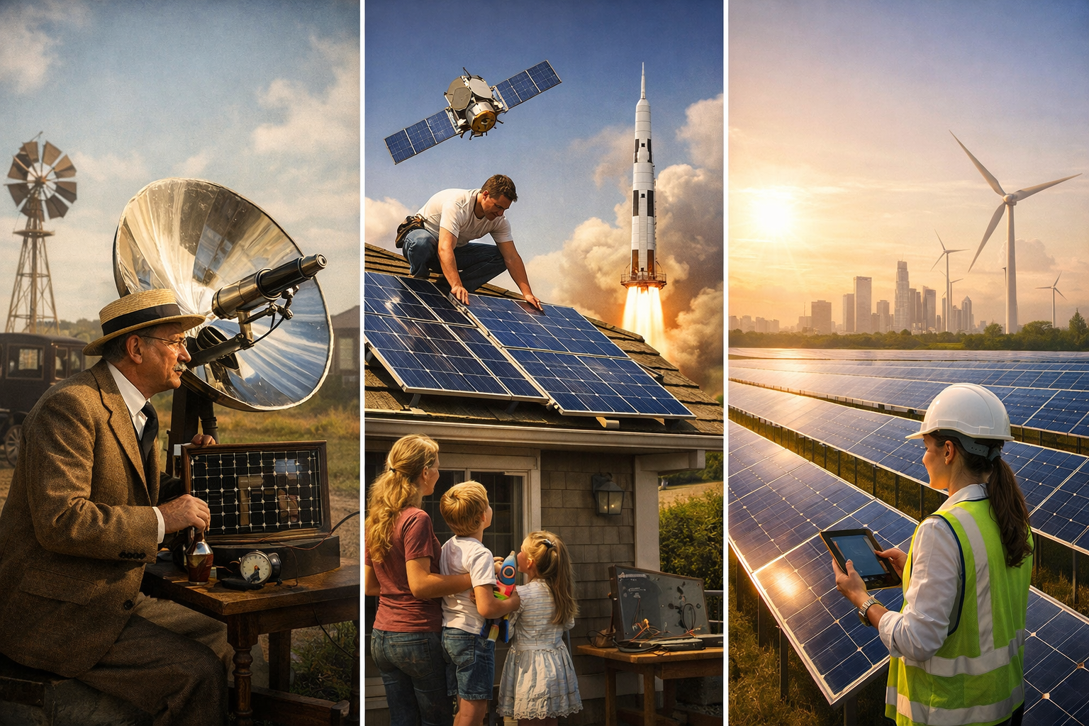 Historia de la energía solar