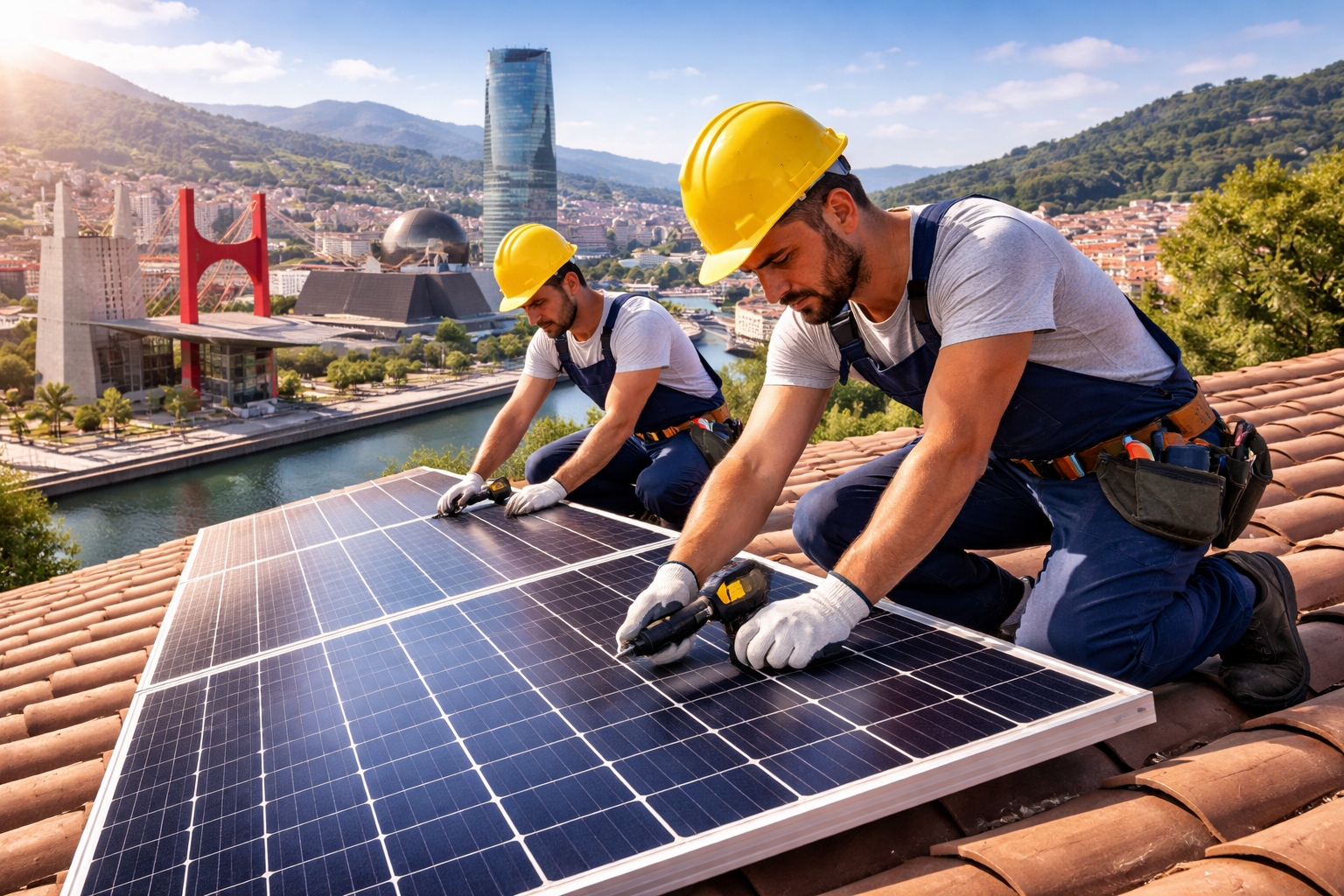 Instaladores de placas solares en Bilbao