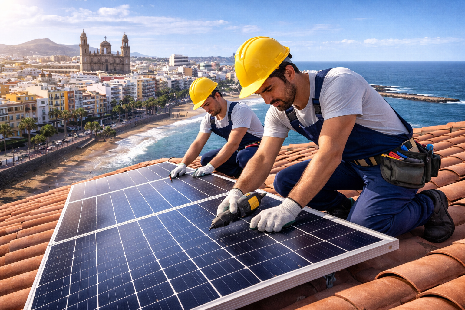 Instaladores de placas solares en Las Palmas de Gran Canaria