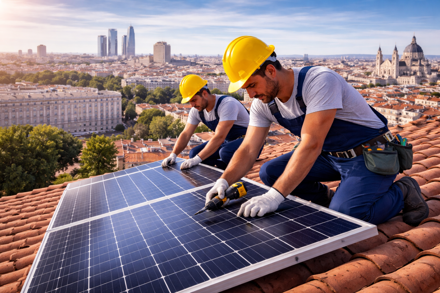 Instaladores de placas solares en Madrid