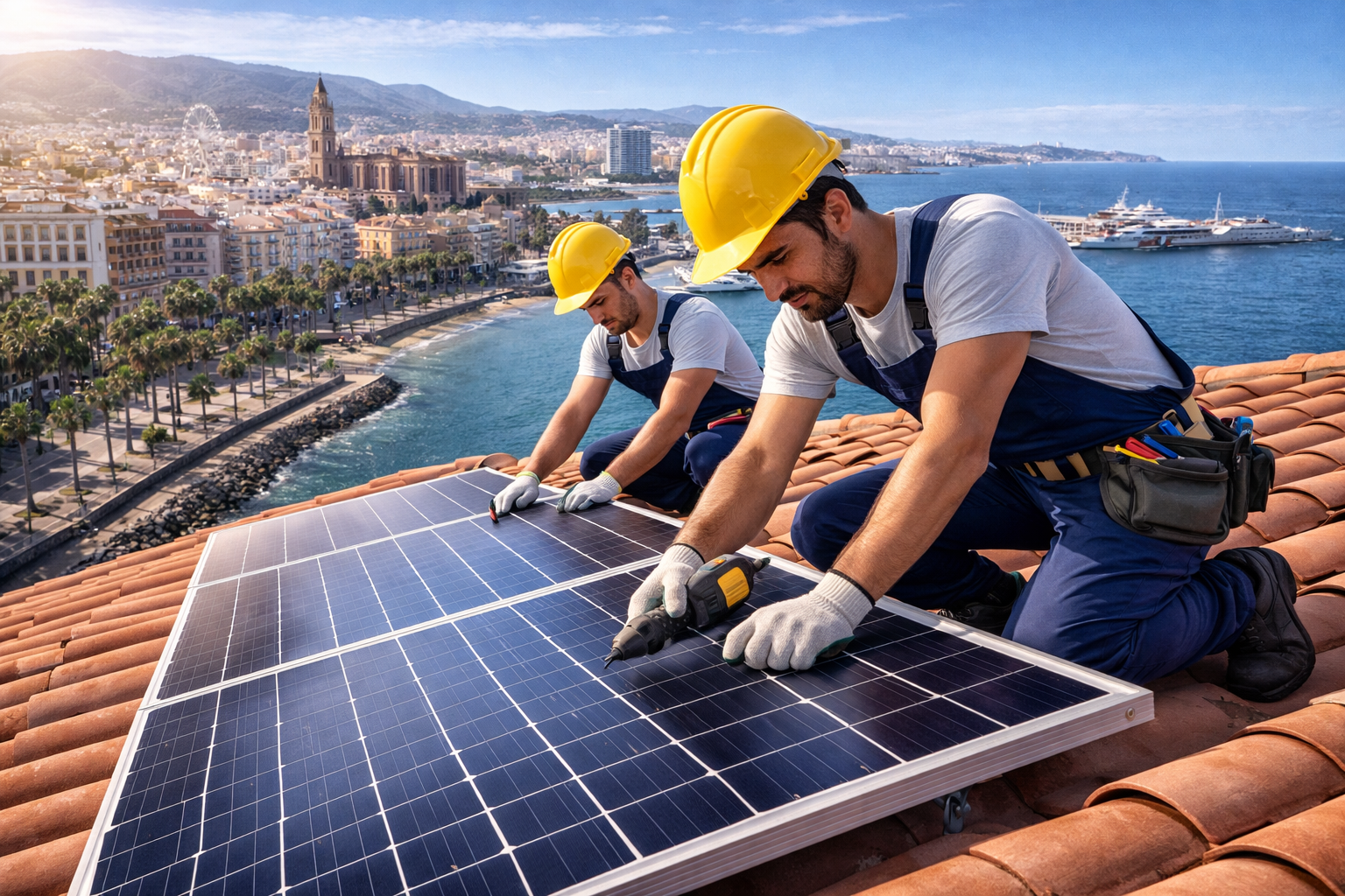 Instaladores de placas solares en Málaga