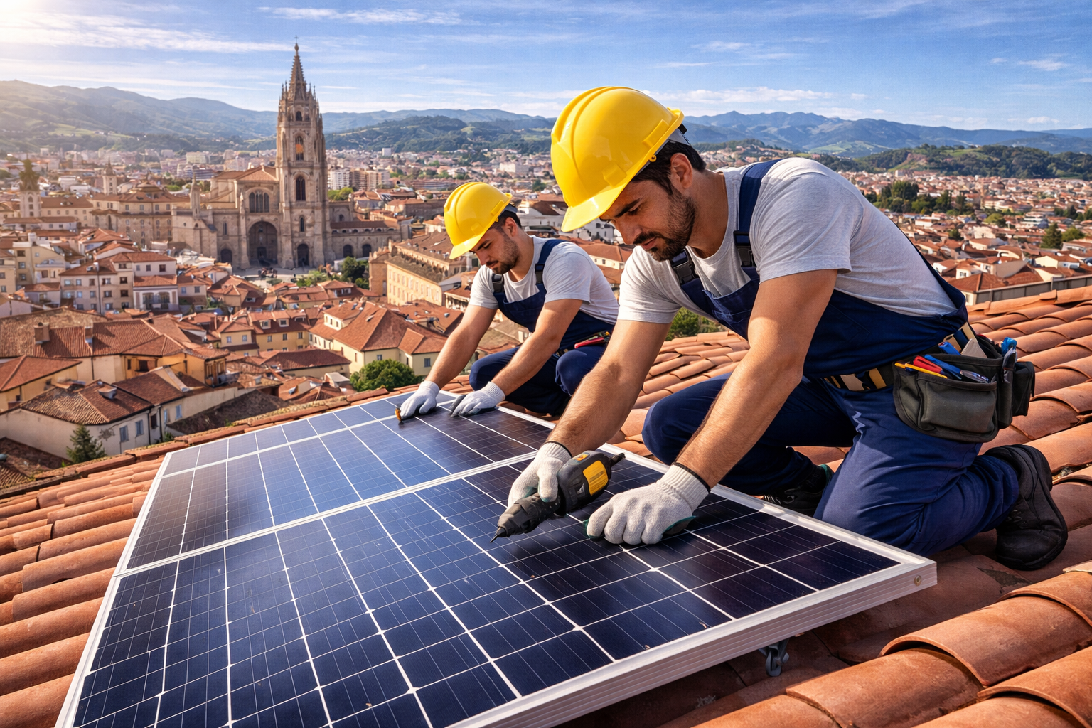 Instaladores de placas solares en Oviedo