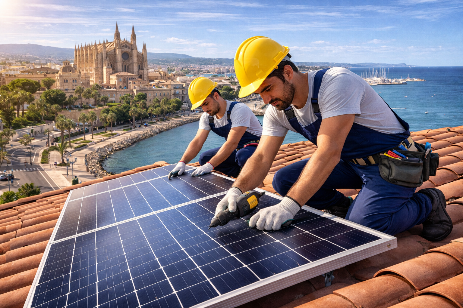 Instaladores de placas solares en Palma de Mallorca