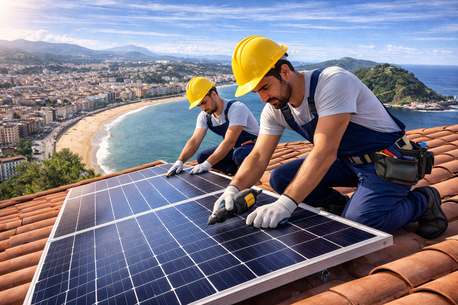 Instaladores de placas solares en San Sebastián