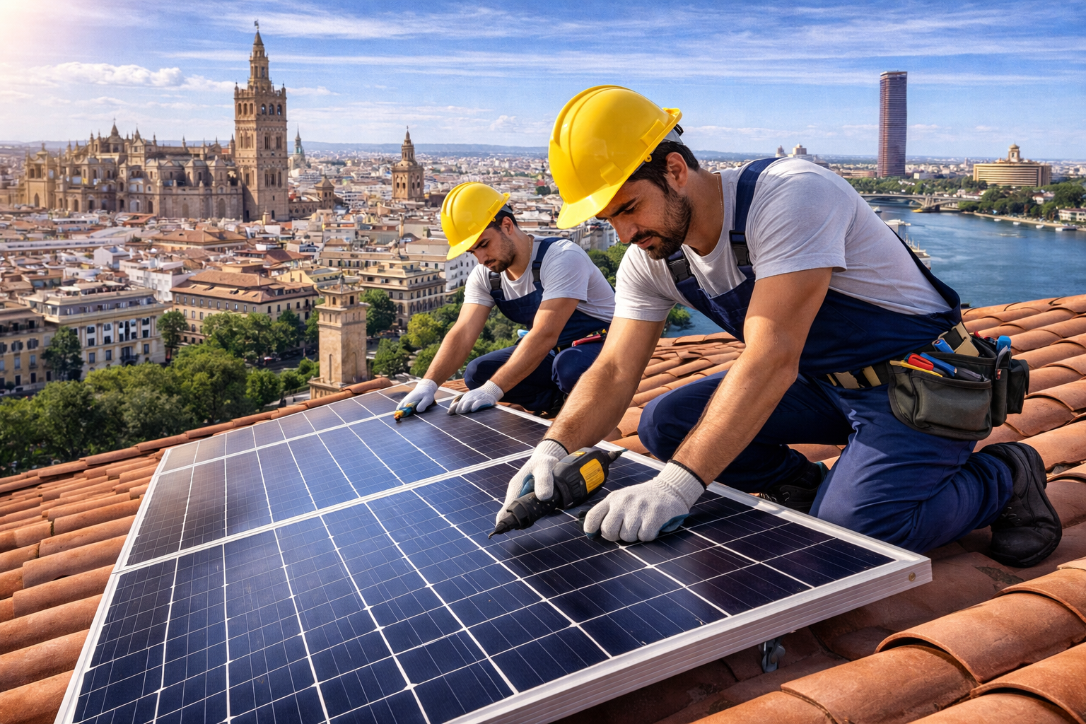 Instaladores de placas solares en Sevilla