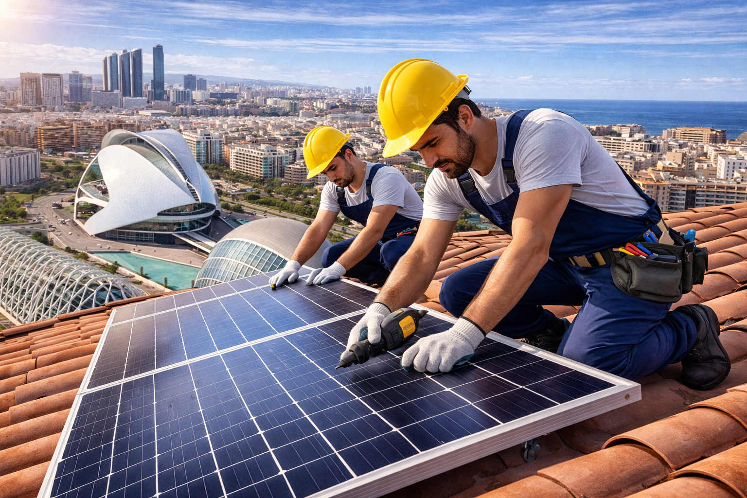 Instaladores de placas solares en Valencia