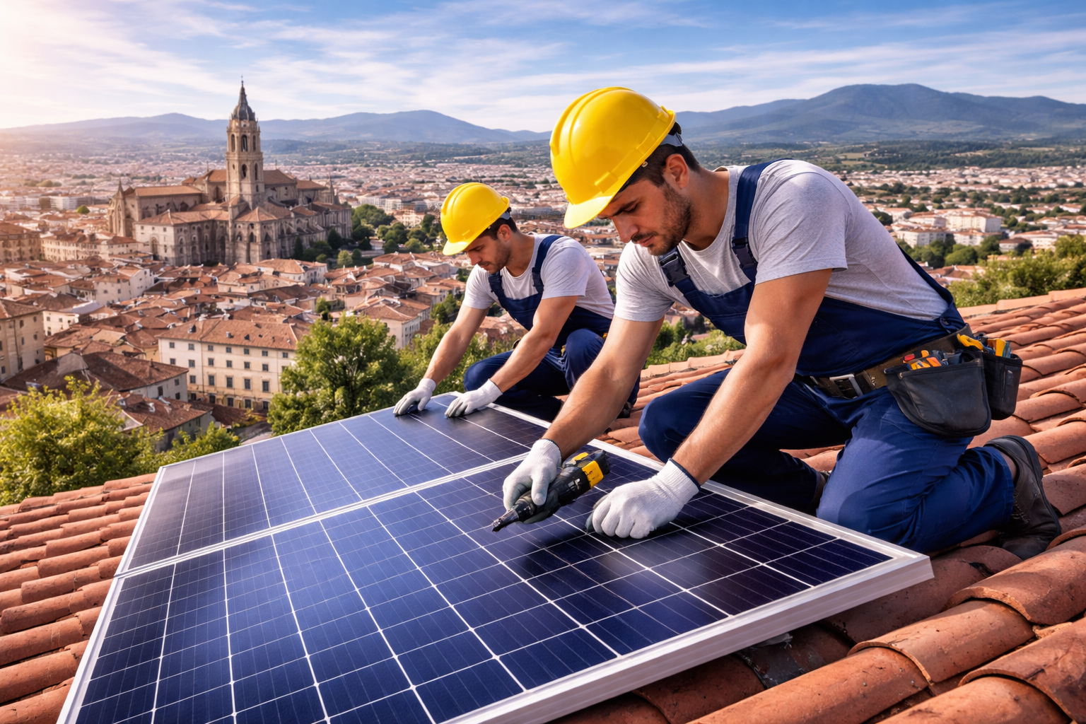 Instaladores de placas solares en Vitoria-Gasteiz