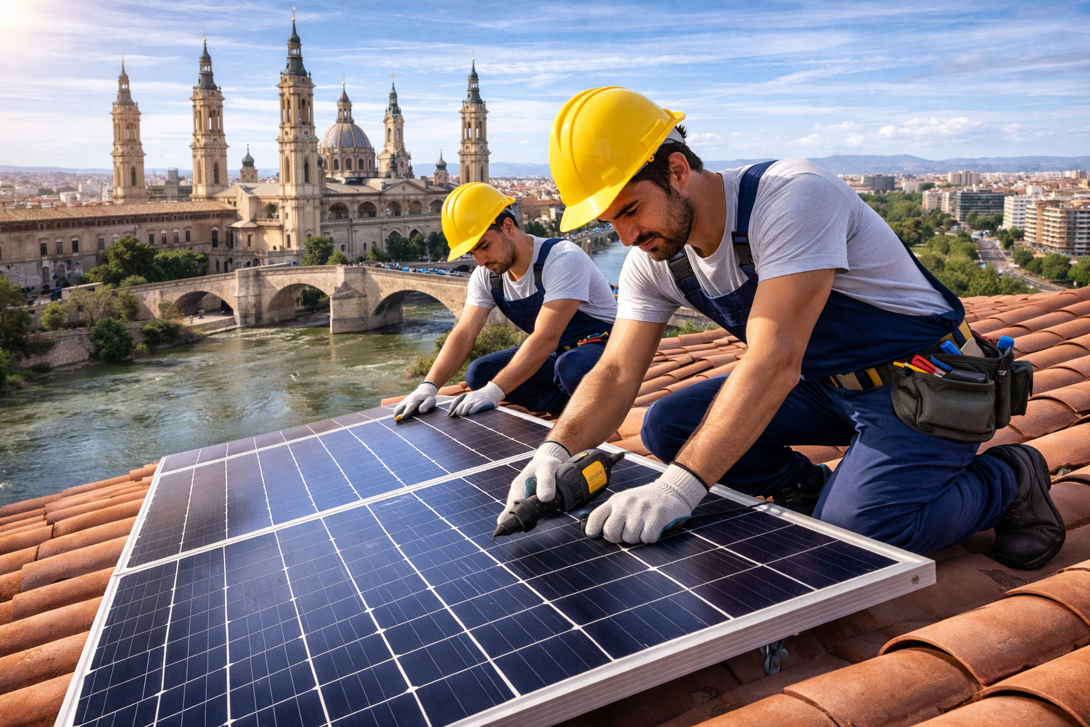 Instaladores de placas solares en Zaragoza