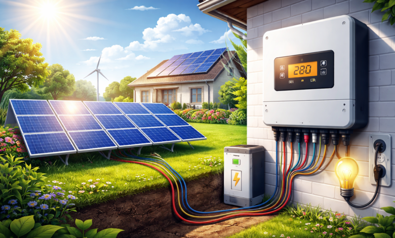 Qué es un inversor solar