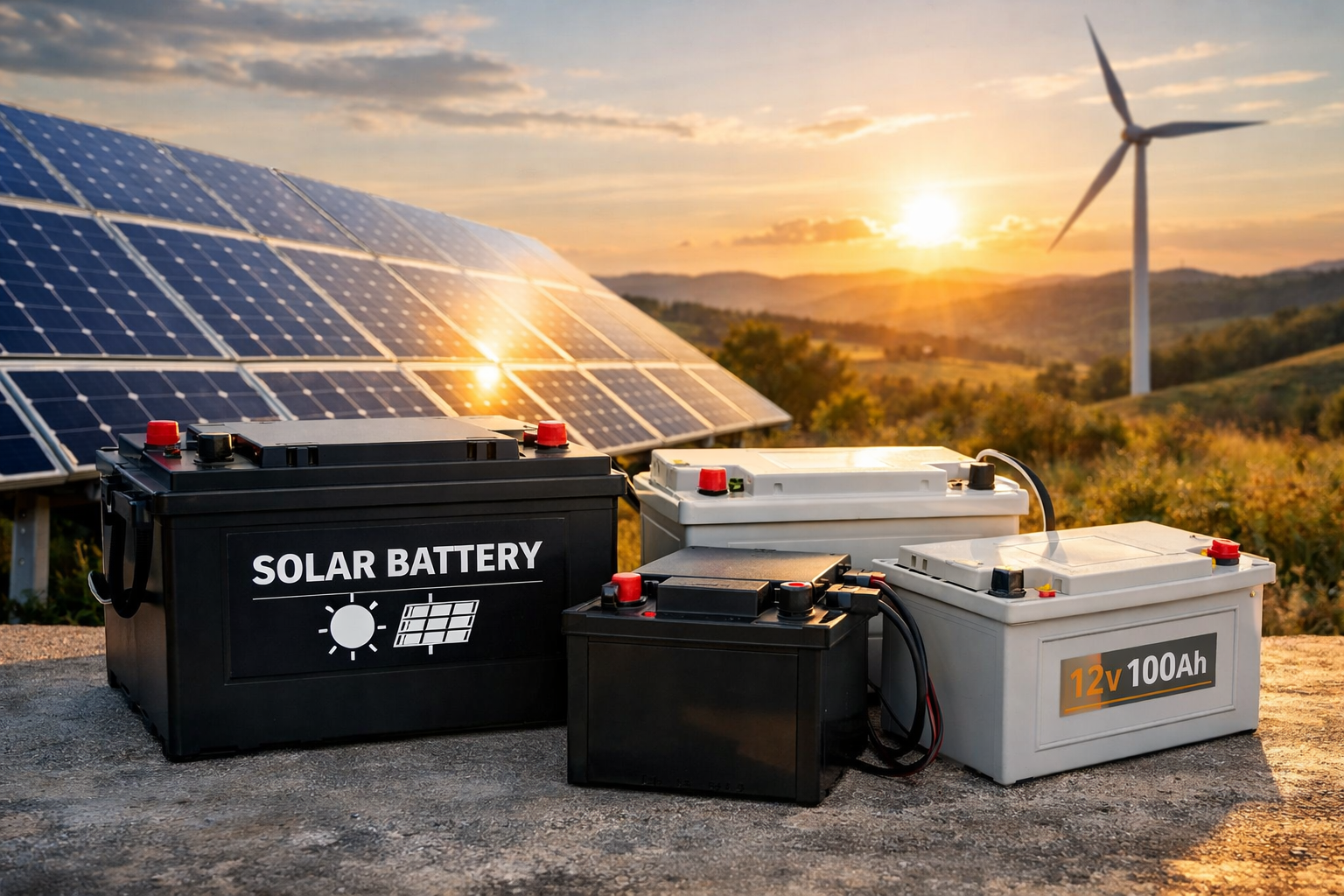 Qué son las baterías solares
