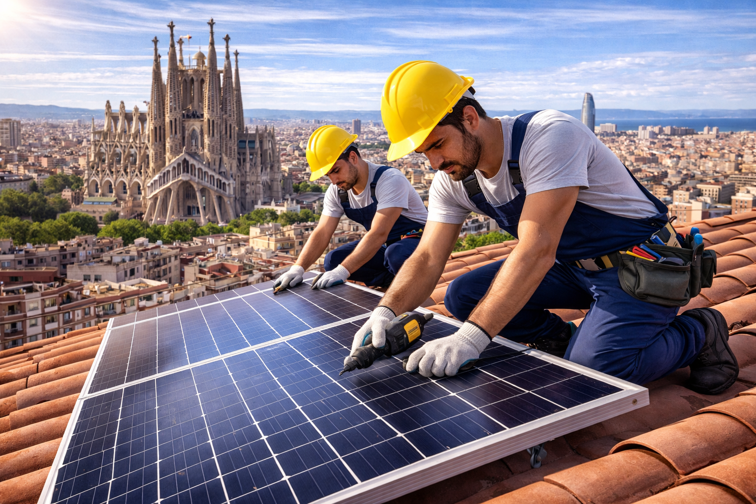 instaladores de placas solares en Barcelona