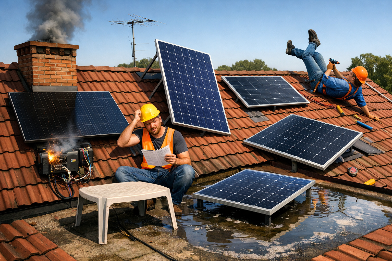 Errores al instalar placas solares: guía para evitarlos