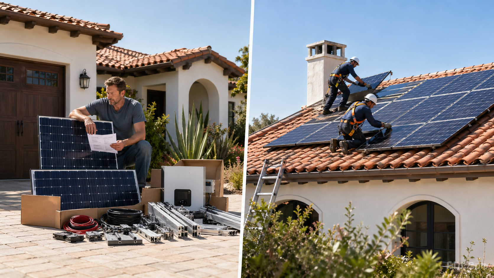 Kit solar o instalación profesional