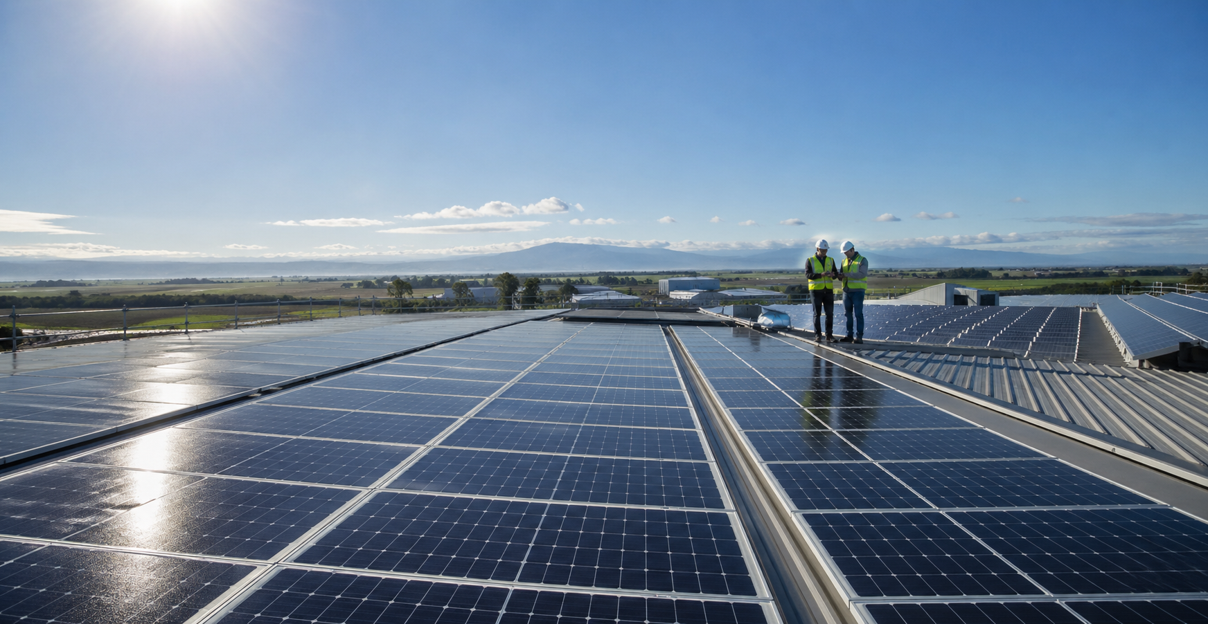 Placas solares para negocio