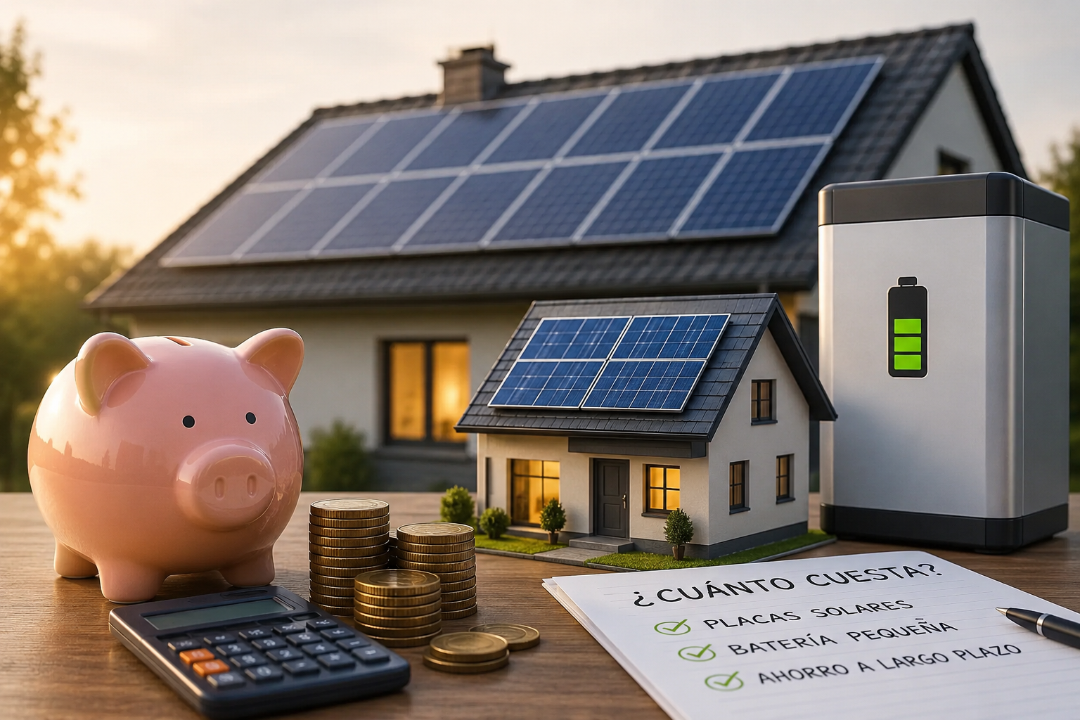 Cuánto cuesta instalar placas solares con batería pequeña