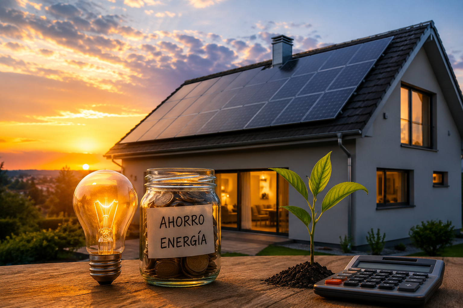 Precio de placas solares para vivienda de 3000 kWh al año