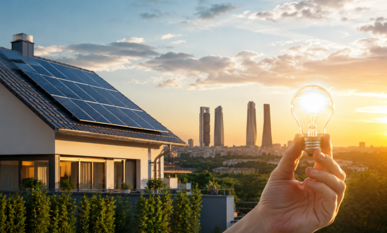 Placas solares para casa en Madrid: guía útil