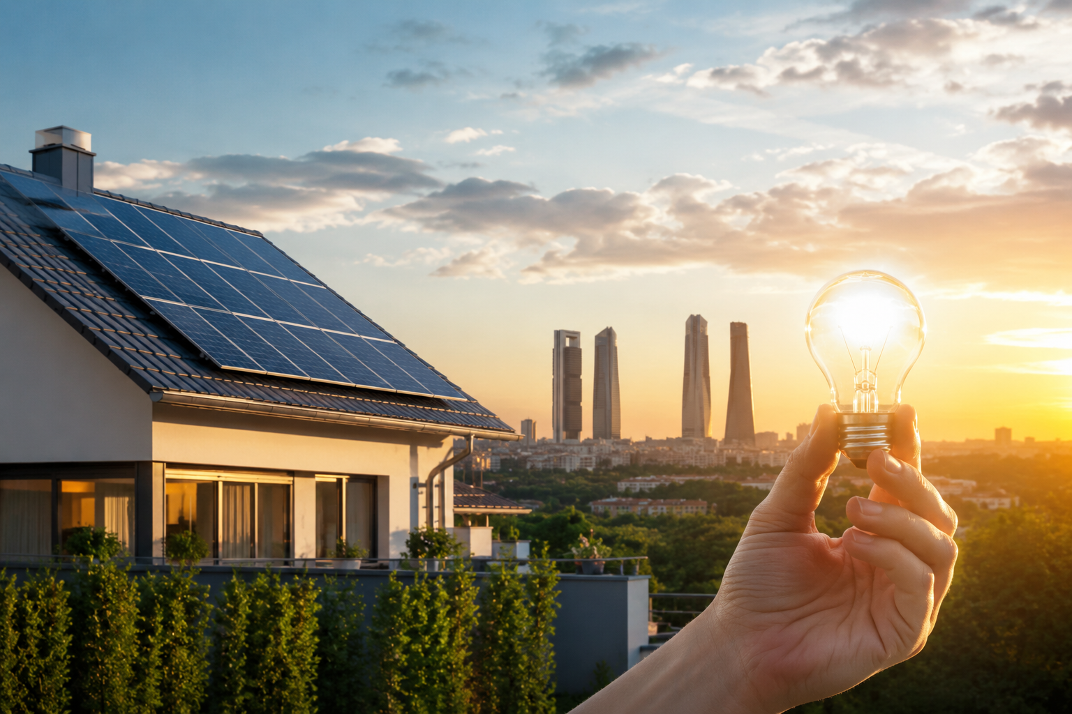 Placas solares para casa en Madrid: guía útil
